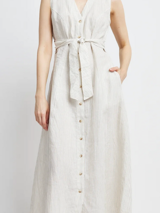 HEIDI WRAP TIE DRESS