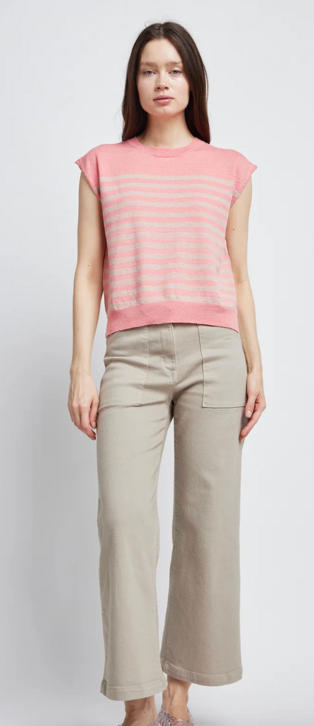 AMY CREW CAP SWEATER TEE