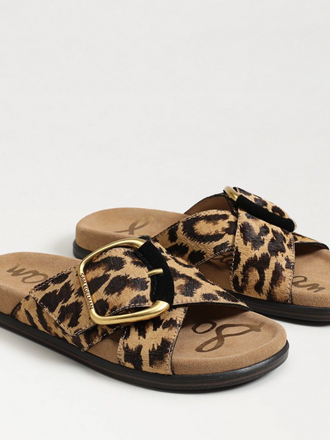 SAM EDELMAN DARLA BUCKLE SLIDE SANDAL