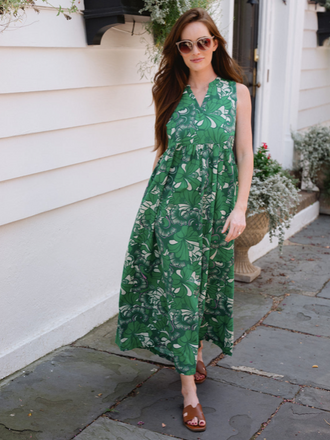 BRITON COURT JENNY LINEN MAXI