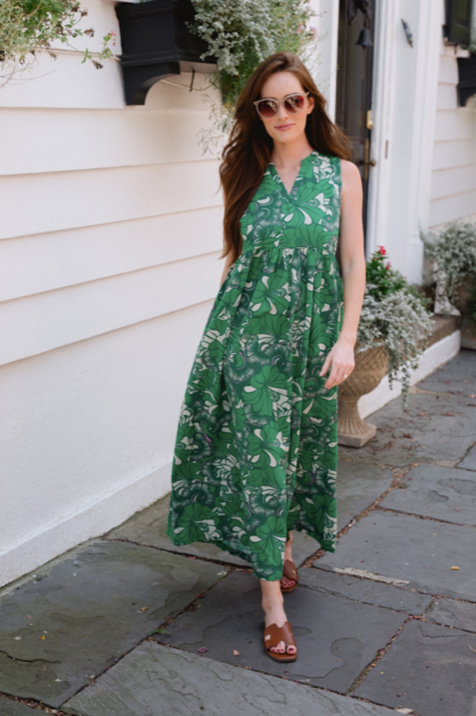 BRITON COURT JENNY LINEN MAXI