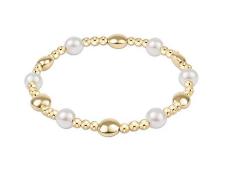 HONESTY SINCERITY PEARL 6 MM BRACELET