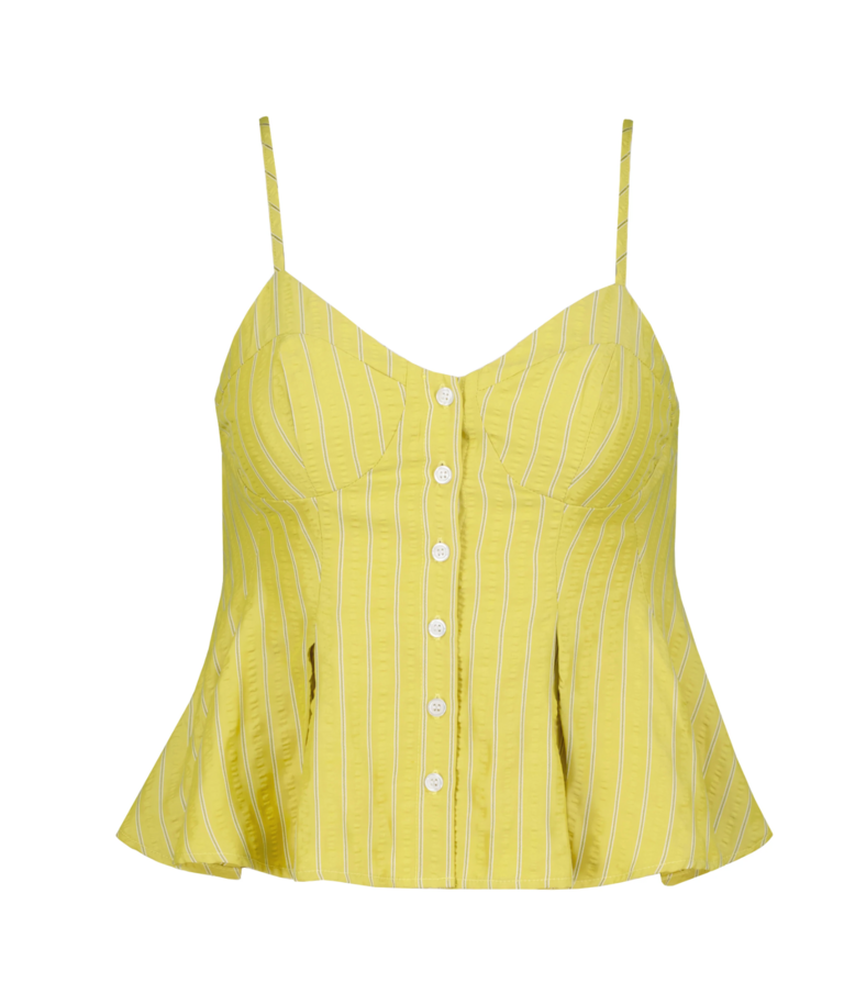 BISHOP+YOUNG PALERMO PEPLUM CAMI