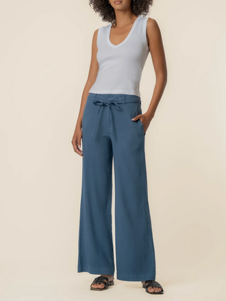 KUT MEG LINEN WIDE LEG PANT