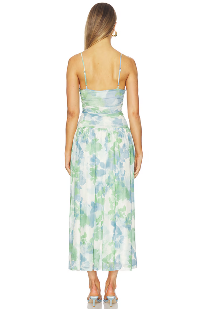 MINKPINK CARRIE MESH MAXI DRESS