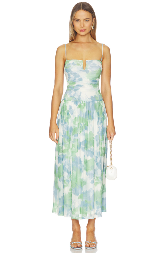 MINKPINK CARRIE MESH MAXI DRESS