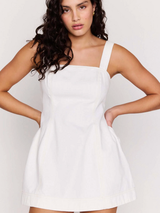 MINKPINK COVE DENIM MINI DRESS