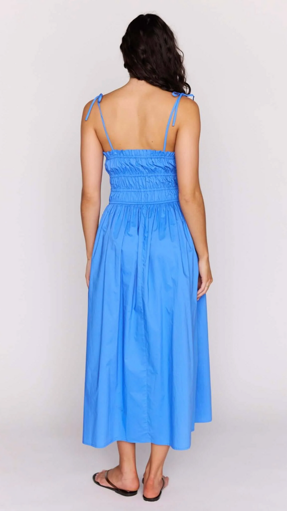 MINKPINK LIANA TIE MIDI DRESS