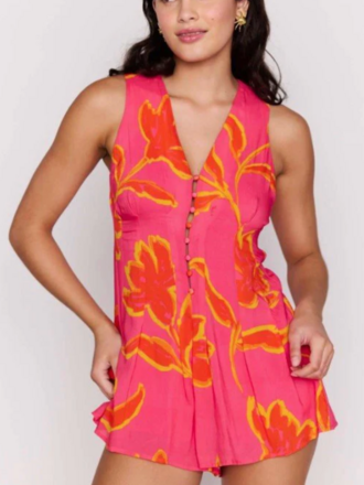 MINKPINK ELODIE SLEEVELESS PLAYSUIT