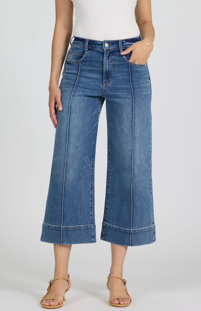 DEAR JOHN AUDREY HIGH RISE WIDE LEG JEAN
