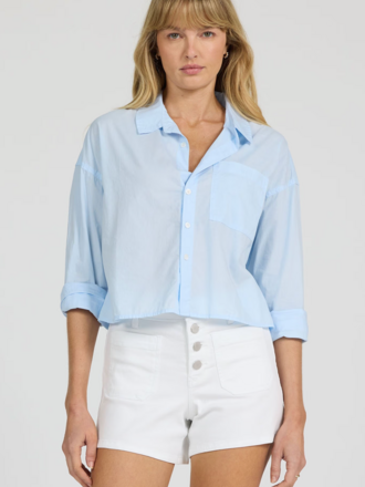 DEAR JOHN CROPPED ADRIANNA SHIRT