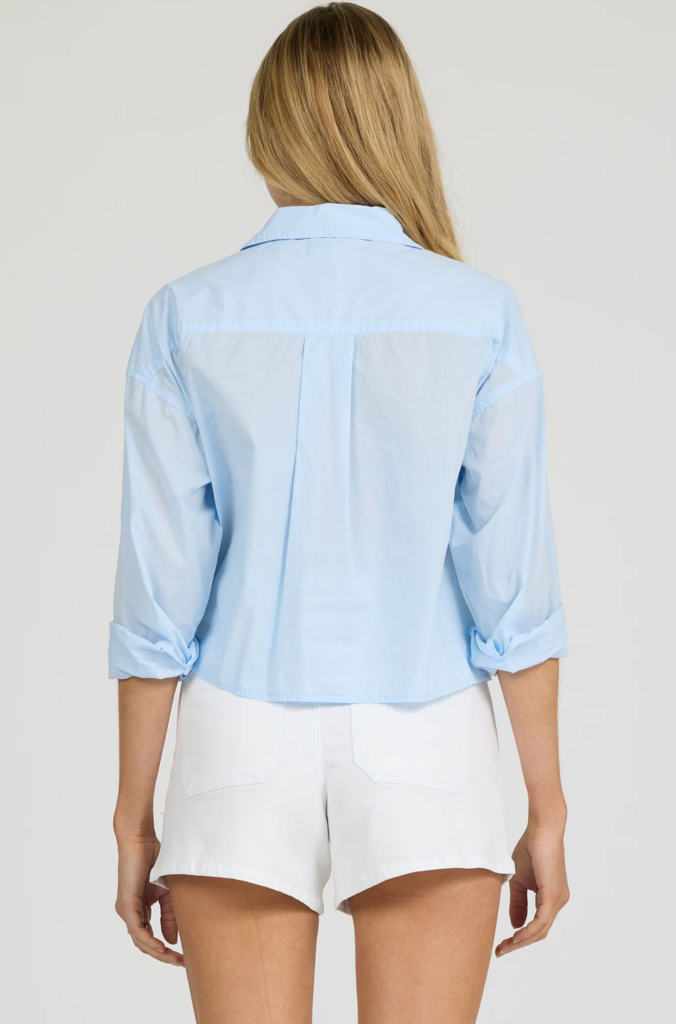 DEAR JOHN CROPPED ADRIANNA SHIRT