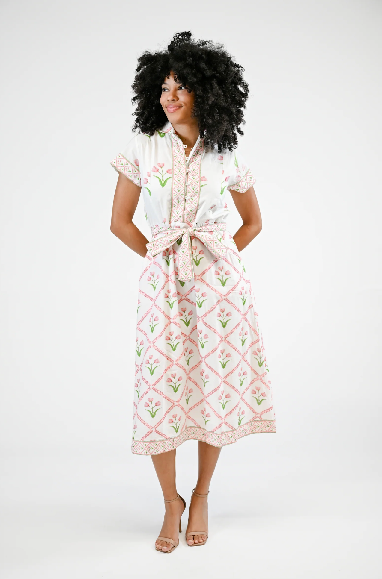 victoria falls maxi dress Victoria Falls Tropical Print Halter Neck Chiffon Maxi Dress (Women)