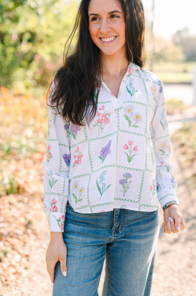 VICTORIA DUNN GRACIE BLOUSE