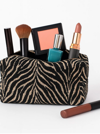 ZEBRINI COSMETIC & TRAVEL ORGANIZER