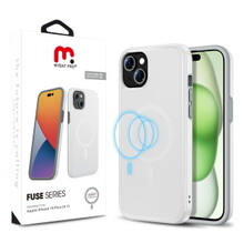 MyBat Pro Fuse MagSafe Case for iPhone 15 Plus - White
