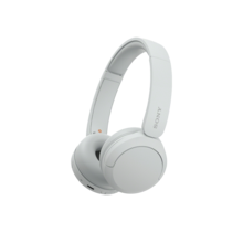 Sony WH-CH520 Wireless Headphones Bluetooth On-Ear Headset w/ Mic - White