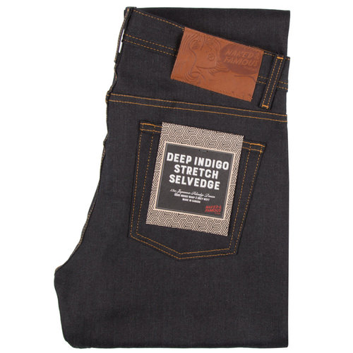 Naked & Famous Deep Indigo Stretch Selvedge - Weird Guy Naked & Famous Deep Indigo Stretch Selvedge - Weird Guy
