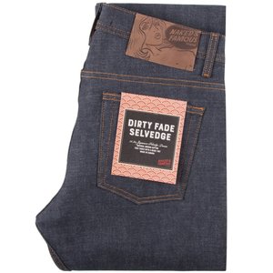Naked & Famous Dirty Fade Selvedge - Weird Guy