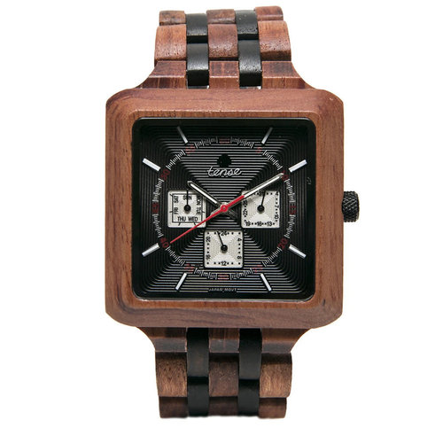 Tense Chinook Oversize Wooden Watch Tense Chinook Oversize Wooden Watch