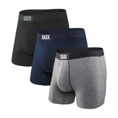 SAXX Vibe 3 Pack - Blue/Grey/Black SAXX Vibe 3 Pack - Blue/Grey/Black
