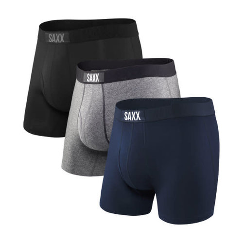 SAXX Ultra 3 Pack - Blue/Grey/Black SAXX Ultra 3 Pack - Blue/Grey/Black