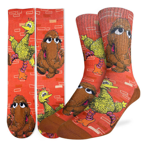 Good Luck Sock Big Bird And Snuffleupagus Socks Good Luck Sock Big Bird And Snuffleupagus Socks