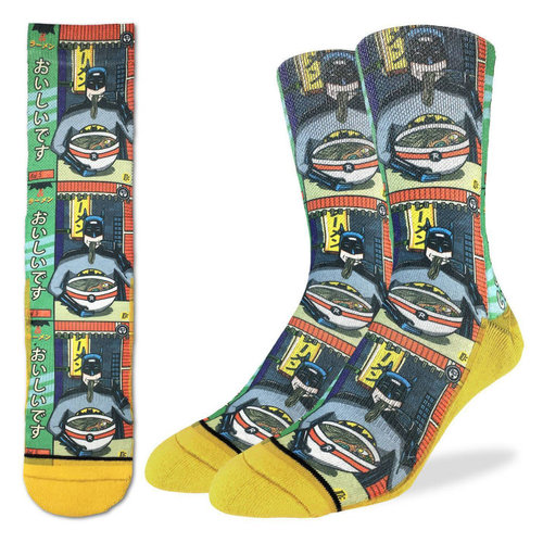 Good Luck Sock Batman & Ramen Socks Good Luck Sock Batman & Ramen Socks
