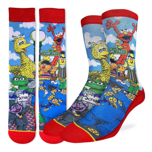 Good Luck Sock Sesame Street Family Socks Good Luck Sock Sesame Street Family Socks
