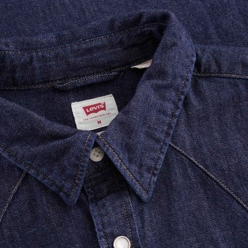 Levis Barstow Western Shirt - Red Cast Stone
