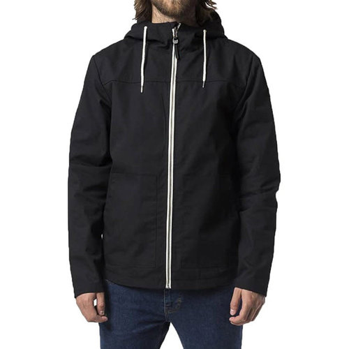 RVLT Martin Hooded Shell Jacket - Black RVLT Martin Hooded Shell Jacket - Black