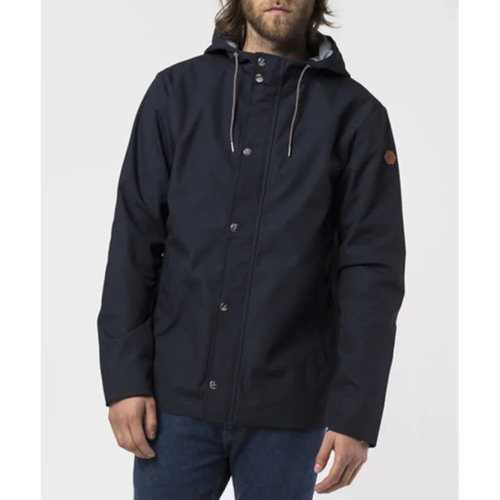 RVLT Bjoern Hooded Shell Jacket - Navy RVLT Bjoern Hooded Shell Jacket - Navy