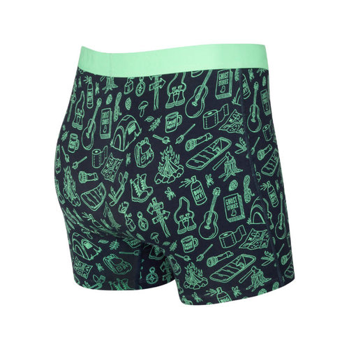 SAXX Ultra Boxer Brief - Green Roughing It
