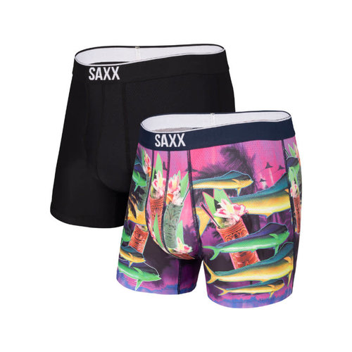 SAXX Volt 2 Pack - Purple Dorado Partay/Black SAXX Volt 2 Pack - Purple Dorado Partay/Black