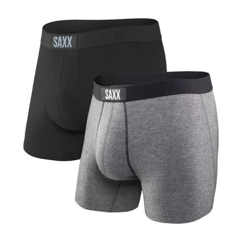 SAXX Vibe 2 Pack - Black/Grey SAXX Vibe 2 Pack - Black/Grey