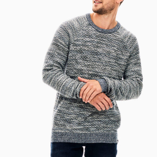 Garcia Mixed Knit Sweater Garcia Mixed Knit Sweater