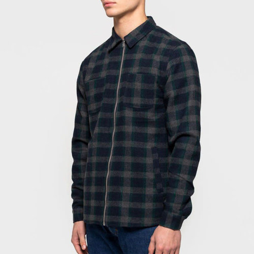 RVLT Sigurd Flannel Zip Shirt RVLT Sigurd Flannel Zip Shirt