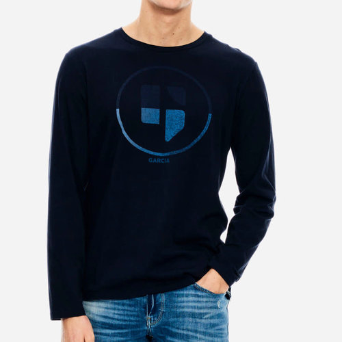 Garcia Logo Print L/S Tee Garcia Logo Print L/S Tee