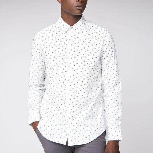 Ben Sherman Micro Geo Print L/S Shirt Ben Sherman Micro Geo Print L/S Shirt