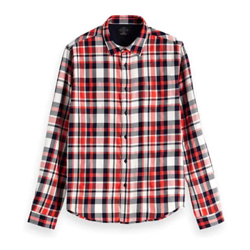 Scotch & Soda Brushed Flannel L/S Shirt Scotch & Soda Brushed Flannel L/S Shirt