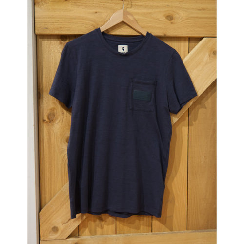 Garcia Blue Stripe Pattern T-Shirt Garcia Blue Stripe Pattern T-Shirt