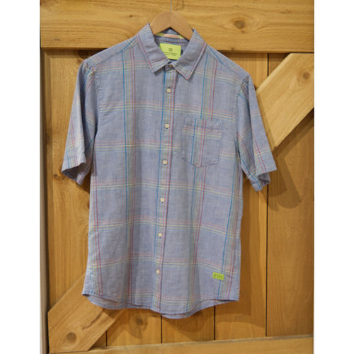 Scotch & Soda Linen Stripe S/S Shirt Scotch & Soda Linen Stripe S/S Shirt