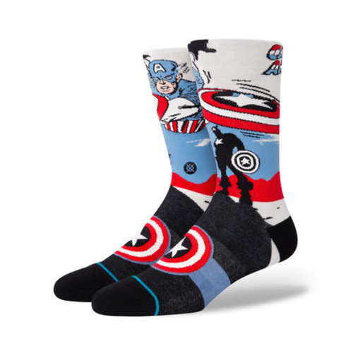 Stance Capt America Marquee Infiknit Socks Stance Capt America Marquee Infiknit Socks