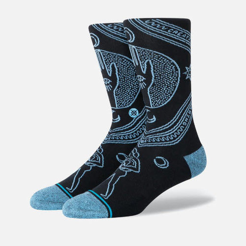 Stance Life Cosmic Seeing Black Infiknit Socks Stance Life Cosmic Seeing Black Infiknit Socks