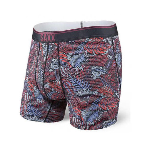 SAXX Quest Boxer Brief - Red Tropics SAXX Quest Boxer Brief - Red Tropics