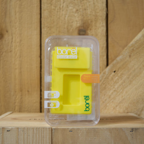 Borel Silicone Wallet - Yellow Borel Silicone Wallet - Yellow