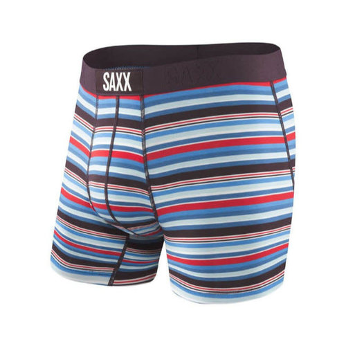 SAXX Vibe Boxer Brief - Berry Camp Stripe SAXX Vibe Boxer Brief - Berry Camp Stripe