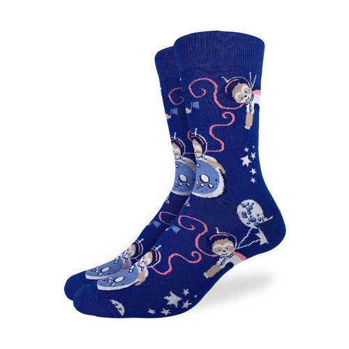 Good Luck Sock Space Sloth Socks Good Luck Sock Space Sloth Socks