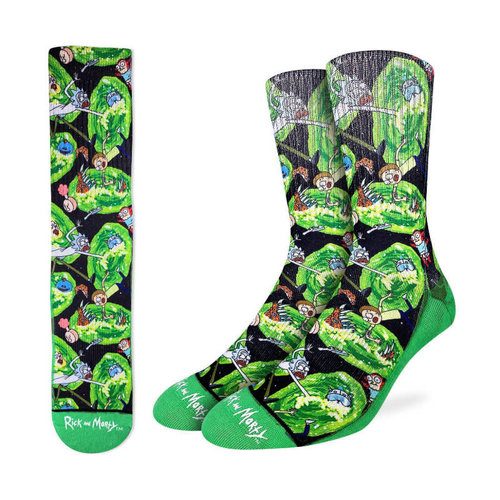 Good Luck Sock Rick & Morty Wormhole Socks Good Luck Sock Rick & Morty Wormhole Socks