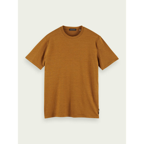 Scotch & Soda Linen Blend Jersey Tee Scotch & Soda Linen Blend Jersey Tee